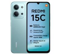 Smartphone XIAOMI Redmi 15C Vert 256Go 4G