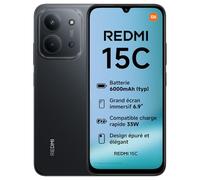 XIAOMI Redmi 15C 4+256 Midnight Black (No Power Adapter Included)