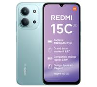 Xiaomi Redmi 15C 5G Double SIM 256 Go 4 Go RAM Vert
