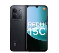 XIAOMI Redmi 15C Smartphone 2025 Nouveau - Écran 6.9" 120Hz | 50MP Double Caméra | 6000mAh | 4Go+128Go | IP64 | HyperOS 2 | Noir Minuit, Ne Comprend Pas la Batterie chargée