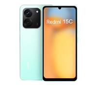 XIAOMI Redmi 15C Smartphone - 4 Go RAM + 128 Go Stockage -Schermo da 6.9" 120Hz, Fotocamera da 50MP, 6000mAh, Ne Comprend Pas la Batterie chargée (Vert Menthe, 128, GB)