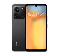 XIAOMI Redmi 15C Smartphone - 4 Go RAM + 128 Go Stockage -Schermo da 6.9" 120Hz, Fotocamera da 50MP, 6000mAh, Ne Comprend Pas la Batterie chargée (Noir Minuit, 128, GB)
