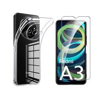 Xiaomi Redmi A3 coque tpu transparente et vitre