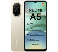 Xiaomi Redmi A5 17,5 cm (6.88") Double SIM Android 15 4G USB Type-C 3 Go 64 Go 5200 mAh Or, Sable