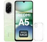 XIAOMI Redmi A5 Smartphone, 3Go + 64 Go, Vert, Dual SIM 4G, Écran 6,88 Pouces Batterie 5200 mAh, Coque Inclus