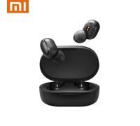 Xiaomi Redmi Airdots TWS Écouteurs bluetooth Stéréo Bass BT 5.0 Casque Sans Fil Avec Micro AI Control IPX4 Étanche Noir