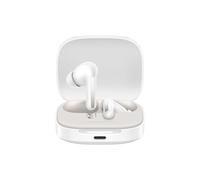 XIAOMI Redmi Buds 6 White - Autonomie de la Batterie 42 h, Son Hi-FI avec Double Pilotes, 49 DB ANC, 4 Modes EQ, réduction du Bruit AI, Charge Rapide, Bluetooth 5.4, Prise en Charge Google Fast Pair