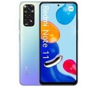 Xiaomi REDMI Note 11 4/64Go Azur Céléste, Ecran de 6.43'', Smartphone Débloqué, Batterie mAh 5000, Mémoire ROM 64 GO,RAM 6 GO, Android 11, Processeur Snapdragon® 680- Gravure en 6nm