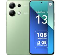 Xiaomi Redmi Note 13 16,9 cm (6.67") Double SIM hybride Android 13 4G USB Type-C 6 Go 128 Go 5000 mAh Vert, Couleur menthe