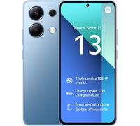 Redmi Note 13 (4G) 256 Go, Bleu, Débloqué - Neuf