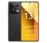Xiaomi Redmi Note 13 5G 16,9 cm (6.67") Double SIM hybride Android 13 USB Type-C 8 Go 256 Go 5000 mAh Noir, Graphite