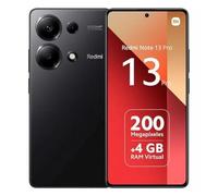 Xiaomi REDMI Note 13 Pro 4G Midnight Black, Ecran 6.67'', Smartphone Débloqué, Batterie mAh 5000, Mémoire ROM 512GO,RAM 12GO, Android 13, MediaTek Helio G99 Ultra, Gravé 6nm, 8-Coeurs Jusqu’à 2,2GHz