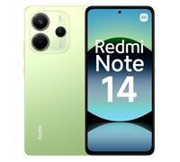 Version mondiale Xiaomi Redmi Note 14 4G Smartphone 6.67 "120Hz affichage MediaTek Helio G99-Ultra 108MP AI caméra 5500mAh batterie Lime Green