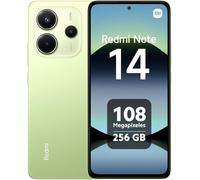 XIAOMI Redmi Note 14 4G 8 Go + 256 Go Vert Écran 120 Hz, Appareil Photo AI 108 MP, Batterie 5500 mA, MediaTek Helio G99 Ultra, Fonction NFC, Pas de Chargeur, Vert