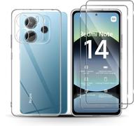 Xiaomi Redmi Note 14 5G coque tpu protection transparente et vitre