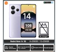 XIAOMI - Redmi Note 14 5G - 8 Go + 256 Go - Coral Green