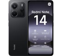 Xiaomi Redmi | Note 14 | Midnight Black | 6.67 " | AMOLED | 2400 x 1080 pixels | Mediatek | RAM interne 6 GB | 128 GB | Dual SIM | 4G | Résolution de l'appareil photo principal 108+2+2 MP | Résolution