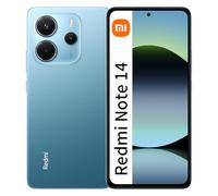 XIAOMI Redmi Note 14 NFC 8 Go + 128 Go Global Edition Smartphone 6,67 Pouces AMOLED écran 120 Hz 50 MP Batterie 5110 mAh Bleu sans Chargeur（sans Chargeur
