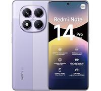 xiaomi Redmi Note 14 Pro 5G, 12 + 512 Go, violet lavande, caméra AI de qualité professionnelle 200 MP, IP68, charge turbo 45 W avec batterie 5110 mAh, fonctionnalités IA (chargeur non inclus