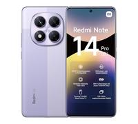 Xiaomi Redmi Note 14 Pro 5G, 8 + 256 Go, Violet, caméra AI de qualité Professionnelle 200 MP, IP68, Charge Turbo 45 W avec Batterie 5110 mAh, fonctionnalités IA (Chargeur Non Inclus), Garantie de 2