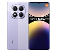 XIAOMI Redmi Note 14 Pro 5G Smartphone 12+512GB NFC 200MP Pro-Grade AI Camera System MediaTek Dimensity 7300-Ultra 1.5K 120Hz Eye-Care Display 5110mAh Battery, with NFC, with Charger (Purple)
