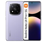 XIAOMI Redmi Note 14 Pro+ 5G Smartphone 8+256 Go Batterie 5110mAh 6,67 Pouces Qualcomm SM7635 Snapdragon 7s Gen 3, avec Chargeur, Violet