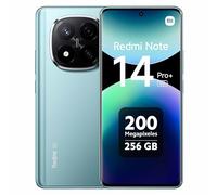 Xiaomi Redmi Note 14 Pro+ 5G Smartphone, 8+256Go, Bleu, 200MP Pro-Grade AI Camera, IP68, 120W HyperCharge, fonctionnalités AI (Pas de Chargeur Inclus)