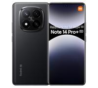 Xiaomi Redmi Note 14 Pro + 5G Smartphone, 8 Go RAM 256 Go, écran AMOLED 6,67 pouces 1,5 K, capteur d'empreintes digitales, appareil photo 200 MP, NFC, charge rapide 120 W, noir (avec chargeur)