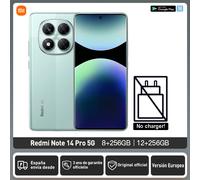 Xiaomi Redmi Note 14 Pro 5G Version européenne 256GB/512GB MTK Dimensity 7300-Ultra Écran AMOLED 6,67" 120Hz Caméra principale 200MP OIS Chargement 45W, IP68, NFC Midnight Black