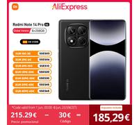 Xiaomi Redmi Note 14 Pro 5G 16,9 cm (6.67") Double SIM USB Type-C 8 Go 256 Go 5110 mAh Noir