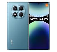 Xiaomi Redmi Note 14 Pro Batterie 12 + 512 Go 5500 mAh Écran AMOLED 6,67" MediaTek Helio G100-Ultra 120 Hz Eye-Care 200 MP Système d'imagerie 5500 mAh Batterie massive (Bleu)