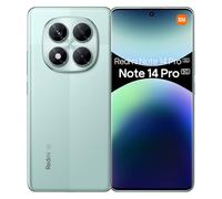Xiaomi Redmi Note 14 Pro Smartphone 5G 8GB + 256GB MediaTek Dimensity 7300-Ultra 45W Turbo Charging with 5110mAh Battery, Charger Included (Cyan)