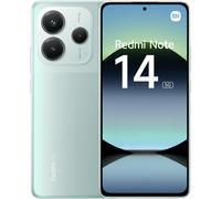 Xiaomi Redmi Note 14 | Vert corail | 6,67 " | AMOLED | 1080 x 2400 pixels | Mediatek | RAM interne 6 Go | 128 Go | Dual SIM | 5G | Résolution de l'appareil photo principal 50+8+2 MP | Résolution de l'