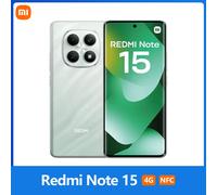 Xiaomi Redmi Note 15 4G,NFC,MediaTek Helio G100-Ultra,6.77 pouces,120 Hz,108 MP Caméra,Batterie de 6 000 mAh,IP64 Glacier Blue