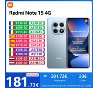 Smartphone - XIAOMI - REDMI Note 15 - 6 Go RAM - 128 Go - Batterie 6000mAh - Vert