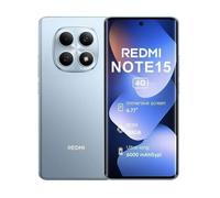 XIAOMI Redmi Note 15 4G Smartphone 6+128GB, 6,77 Pouces AMOLED, Batterie 6000mAh, TurboCharge 33W, Chargeur Non Inclus,Bleu