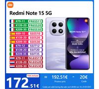 Smartphone - XIAOMI - Redmi Note 15 5G - 8 Go RAM - 256 Go - 108 MP Caméra