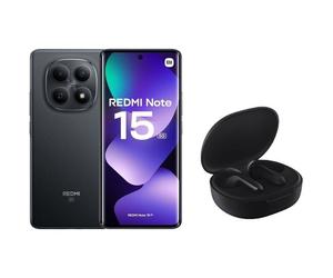 Xiaomi Redmi Note 15 5G RAM 8Go Stockage 256Go Noir Version Française + Écouteurs Sans Fil Xiaomi Redmi Buds 4 Lite Noir
