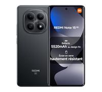 XIAOMI Redmi Note 15 5G Smartphone 8＋256 Go Design Ultra-Fin - Noir