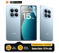 Xiaomi Redmi Note 15 Pro 4G Version Européenne 8GB 256GB MTk Helio G200 Ultra, Écran AMOLED 6,67 Pouces, 120Hz, 200MP, 6500 mAh, IP65, NFC Glacier Blue