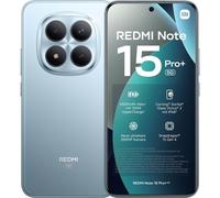 Xiaomi Redmi Note 15 Pro+ 5G Version Globale Snapdragon 7s Gen 4 NFC Batterie Monstre 6500mAh Écran AMOLED CrystalRes 6,83 pouces Smartphone Bleu