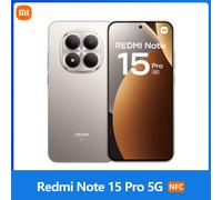 Xiaomi Smartphone Redmi Note 15 Pro 5G 12+512Go 6,83" AMOLED 120Hz 200MP 6580mAh 45W IP68 Titanium