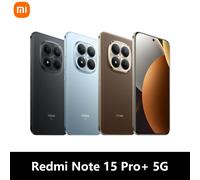 Xiaomi Redmi Note 15 Pro Plus 5G,NFC,12+512GB,Écran AMOLED 1.5K de 6.83 pouces,120 Hz,Caméra 200 MP,Batterie de 6500 mAh,IP68 Glacier Blue