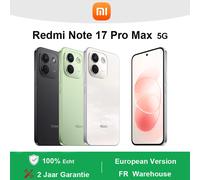 Xiaomi Redmi Note 17 Pro Max 5g 8Gb 256Gb Smartphone Version Européenne 1.5K Écran Amoled 6.83" Appareil Photo Principal 50Mp Batterie 9210Mah(Typ) Snapdragon ® 6e génération 5 Green