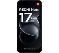 Xiaomi Redmi Note 17 Pro Max 5G Global Version, 6,83 pouces AMOLED 120Hz, batterie 9210 mAh, 100W HyperCharge, IP66/IP68, Snapdragon 6 Gen 5, appareil photo 50MP AI, smartphone 5G Black