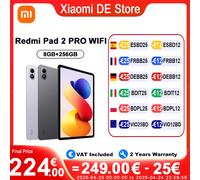 Xiaomi Tablette Redmi Pad 2 Pro – Écran 12,1" 2,5K – 8 Go RAM – 256 Go