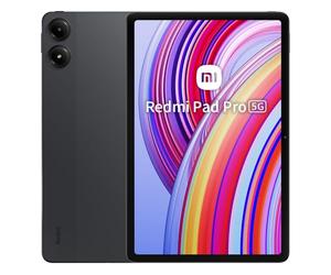 XIAOMI Redmi Pad Pro 5G 8 + 128 Go, écran 12,1" 120 Hz 2,5 K, Selfie et caméra arrière 8 MP, Double SIM, Double Prise en Charge 5G, Grande Batterie de 10 000 mAh, Prend en Charge Wi-FI 6E, Charge