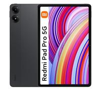 XIAOMI Redmi Pad Pro 5G,8GB+256GB 12.1" 120Hz 2.5K Display, 12.1 Hours Video Playback, 33W Fast Charging,10000mAh,Noir(avec Chargeur Inclus)