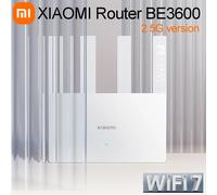 XIAOMI routeur BE3600 2.5G Version WIFI7 2.4/5GHz double fréquence 160MHz 3570Mbps Qualcomm quad-core double réseau de maille LAN WAN add UK adapter