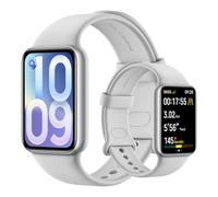 XIAOMI Smart Band 10 Pro, Bracelet Connecté Style Montre pour Homme et Femme, Écran AMOLED 1,74", Suivi du Sommeil Amélioré, 21 Jours d’Autonomie, Android/iOS, 150+ Sports, GNSS, 5ATM, Argent